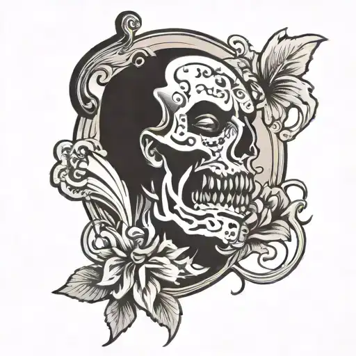 loneliness tattoo design idea