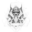 IT techonology and adventure motorcycle tattoo design idea