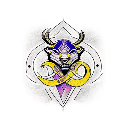 the kobe logo with a black mamba wrapped around it tattoo design idea