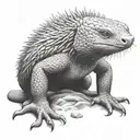 knuckles the echidna tattoo design idea