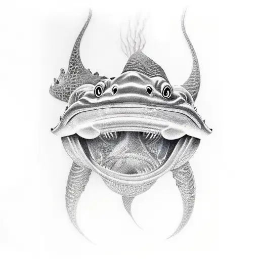 Moray Eel tattoo design idea