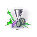 Chalice with engraved thistle tattoo design idea