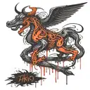 taurus scorpio virgo zodiac sign incorporated tattoo design idea