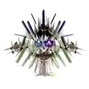 Combine elements from different anime series to create a unique and epic battle scene tattoo. tattoo design idea