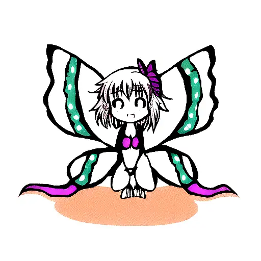 Butterfly, self love  tattoo design idea