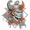 sator square tattoo design idea