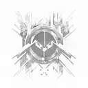 avicii logo tattoo design idea