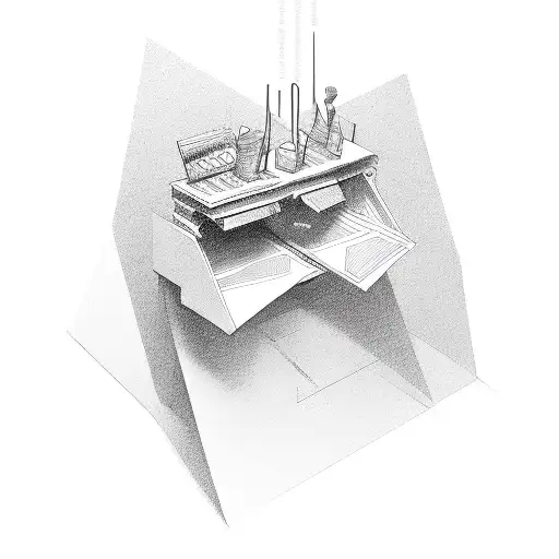 Bar code tattoo design idea