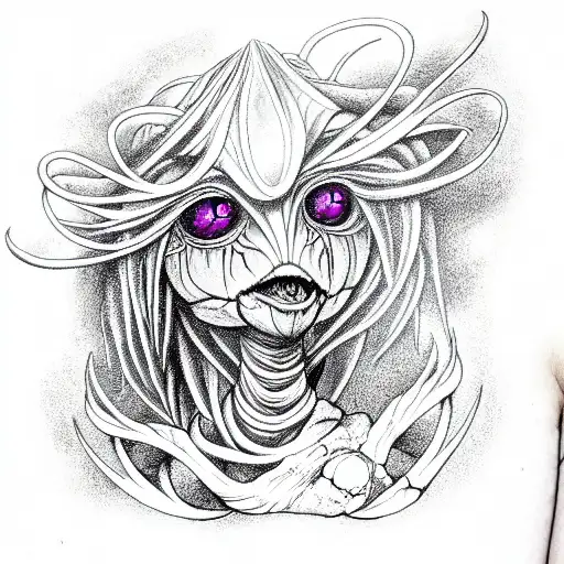 Dark Crystal tattoo design idea
