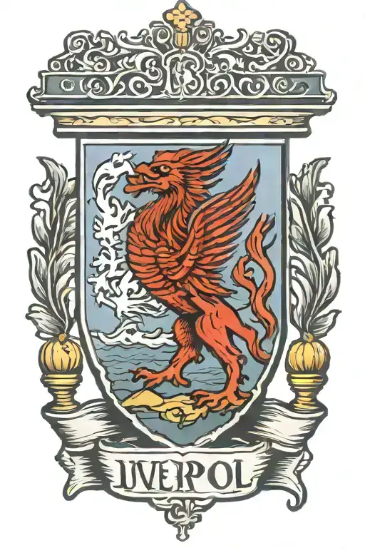 Liverpool football club tattoo design idea
