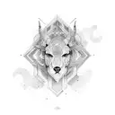 34 loop  tattoo design idea