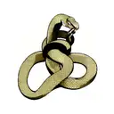 Snake tattoo design idea