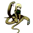 Snake tattoo design idea