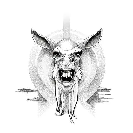 jesus agamograph tattoo design idea