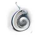 Nautilus tattoo design idea