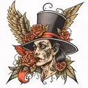 00:24 "get me a pen" tattoo design idea