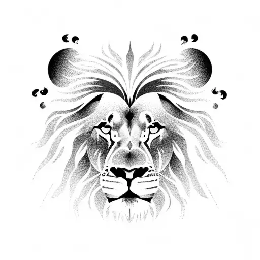 Lion, new beginning tattoo design idea