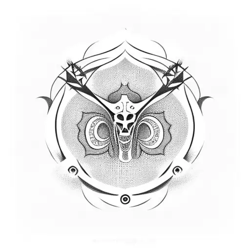 tranquility tattoo design idea
