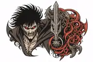 berserk curse mark tattoo tattoo design idea