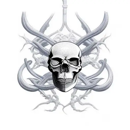 multiple skulls inspired from the ones randy orton has tattoo design idea