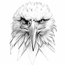 eagle with Mexico  tattoo design idea