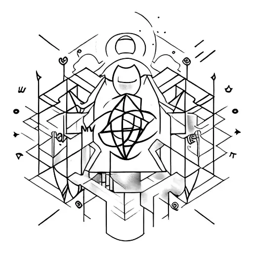 A sign of fate that started all over again tattoo design idea