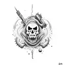 you have to drink poison to survive tattoo design idea