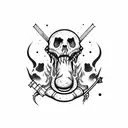 you have to drink poison to survive tattoo design idea