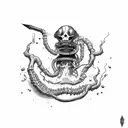 you have to drink poison to survive tattoo design idea