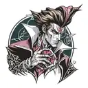 gambit tattoo design idea
