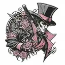 gambit tattoo design idea