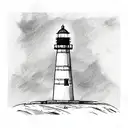 Lighthouse tattoo design idea
