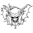 akatsuki, phantom troupe, 7 deadly sin, one piece pirates tattoo design idea