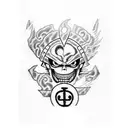 akatsuki, phantom troupe, 7 deadly sin, one piece pirates tattoo design idea