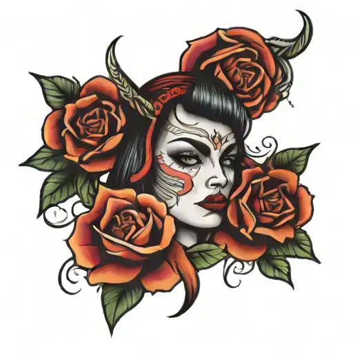 Valeria tattoo design idea