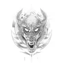 dodge charger car tattoo design idea