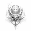 dodge charger tattoo design idea