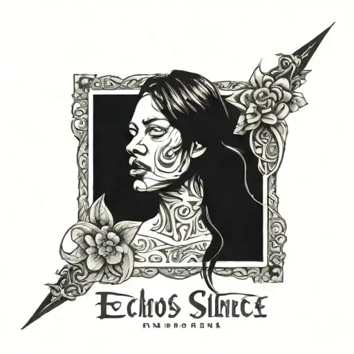 echoes silence patience grace foo fighters album tattoo design idea