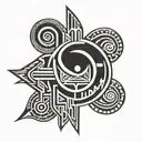 Assyrian tattoo design idea