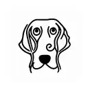 beagle  tattoo design idea