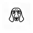 beagle  tattoo design idea