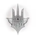 Hamsa Symbol tattoo design idea