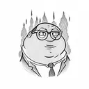 peter griffin tattoo design idea