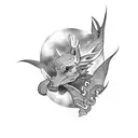 Reilly script tattoo design idea