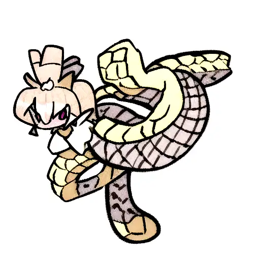 rattle snake tattoo design idea