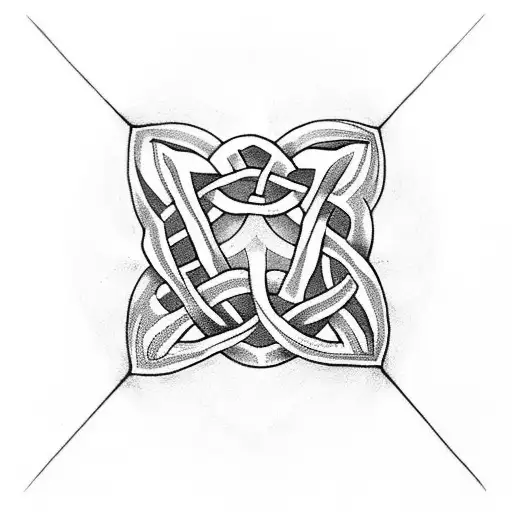 Celtic Knot tattoo design idea
