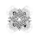 Celtic Knot tattoo design idea