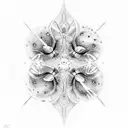 libellule tattoo design idea