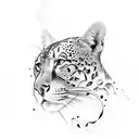 panthera incas tattoo design idea