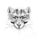 panthera incas tattoo design idea